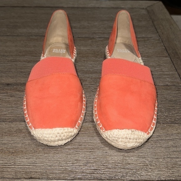 Eileen Fisher Lady-Nu d'Orsay Espadrille Flats - Picture 3 of 8